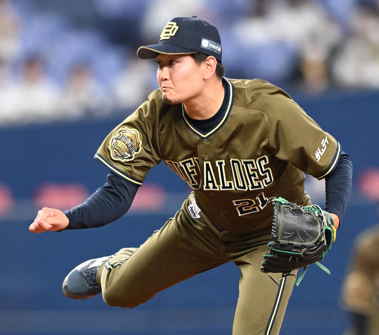 オリックス竹安大知（2022年8月5日撮影）