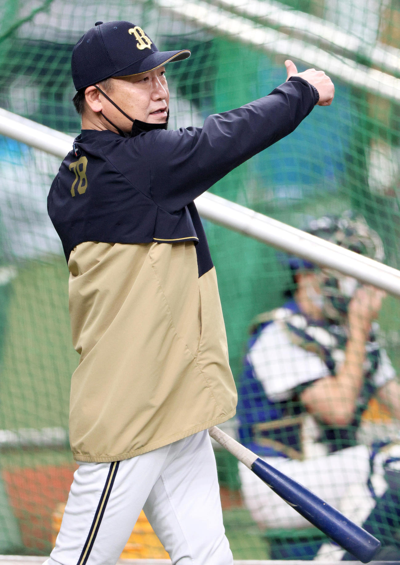 オリックス中嶋聡監督（2022年7月21日撮影）