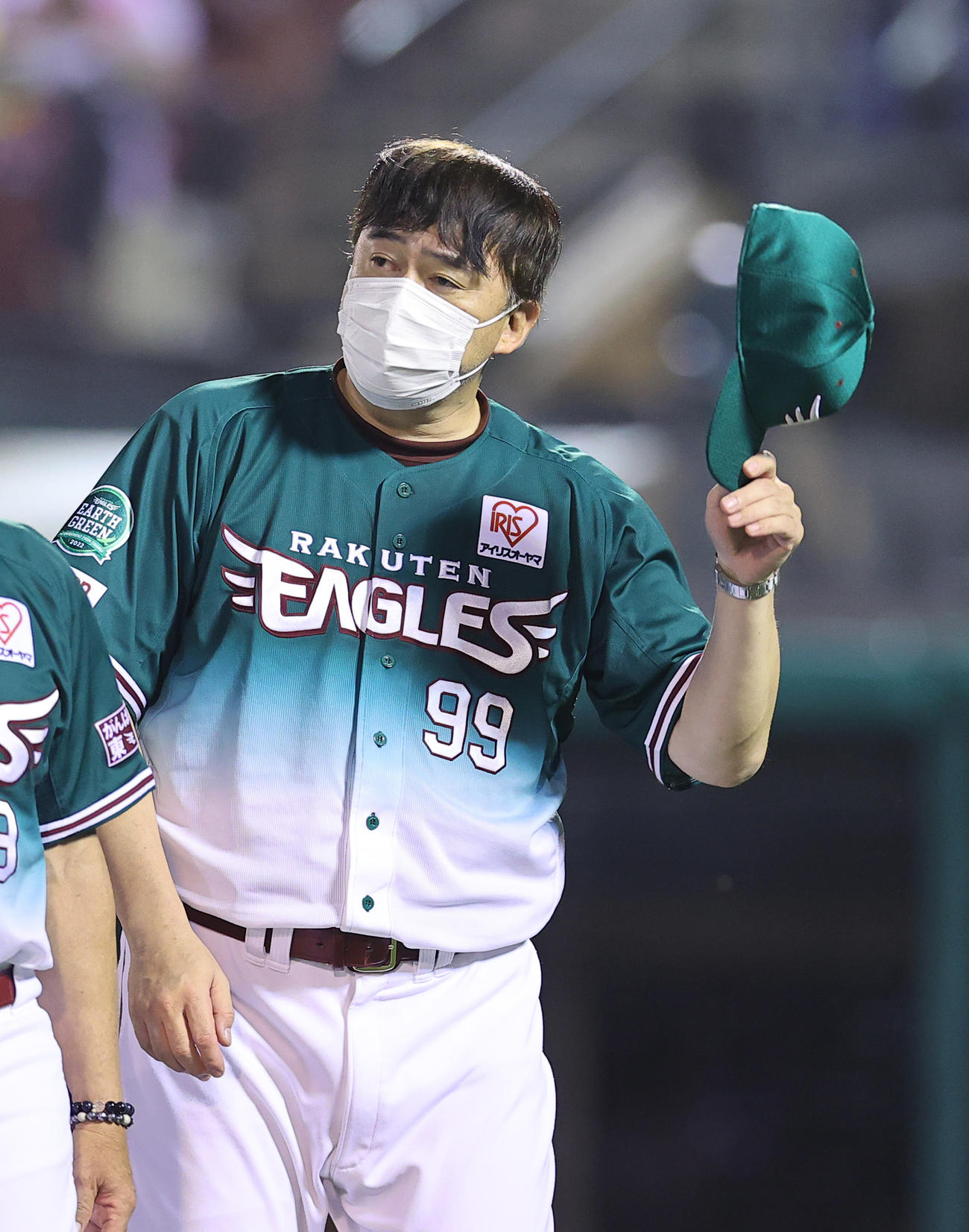 楽天石井GM兼監督（2022年8月14日撮影）