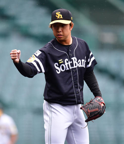 ソフトバンク重田倫明（2022年6月11日撮影）