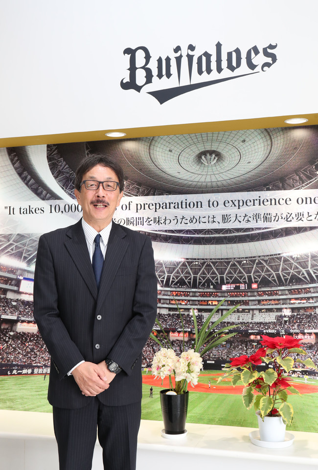オリックス藤田義隆チーフ通訳（2020年1月16日撮影）