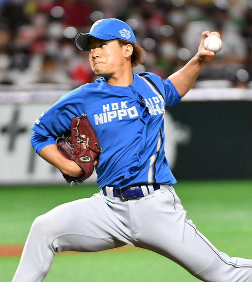 日本ハム福田俊（2022年6月26日撮影）