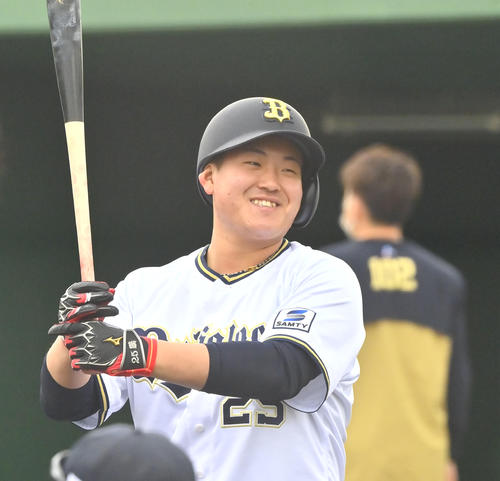 オリックス内藤鵬（2023年2月撮影）