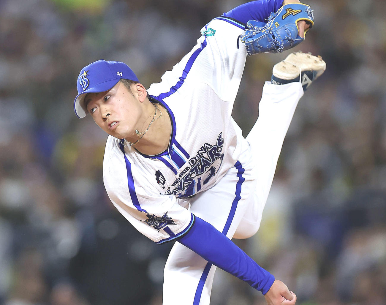 DeNA入江大生（2023年4月14日撮影）