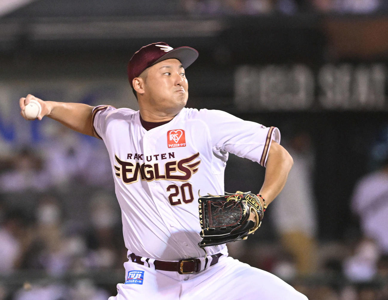 楽天安楽智大（2022年10月撮影）