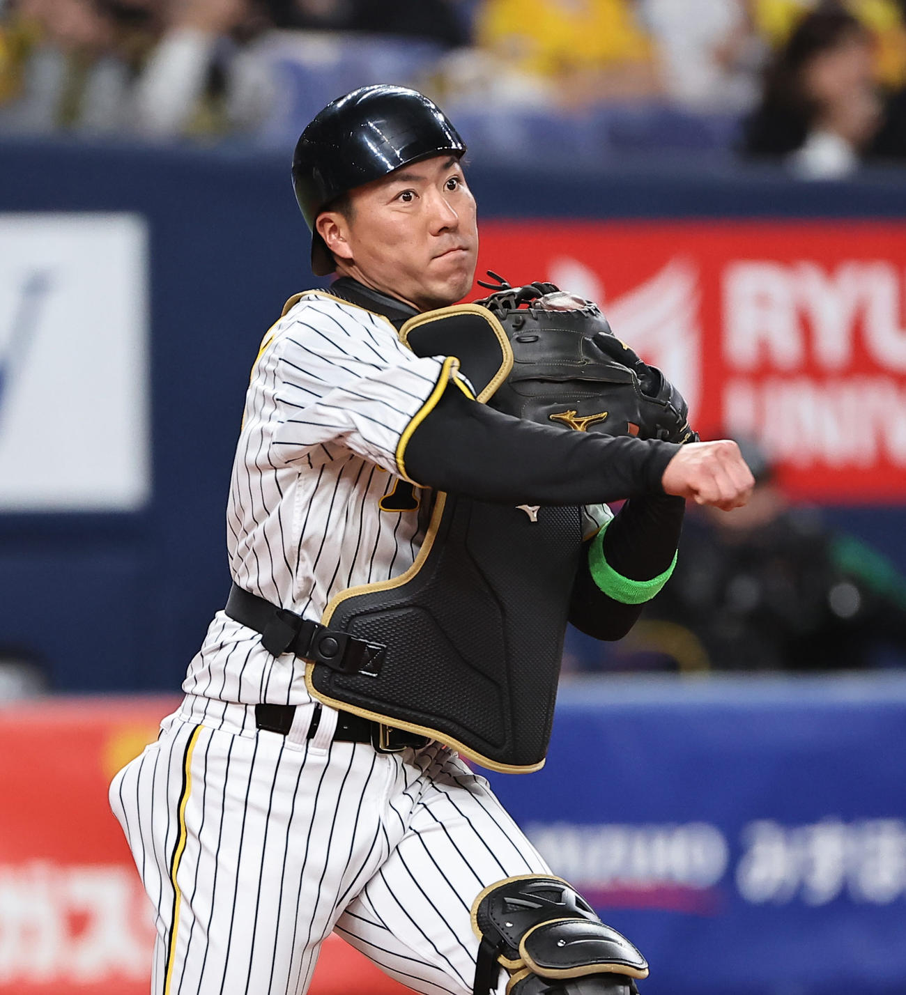 阪神長坂拳弥（2023年3月31日撮影）