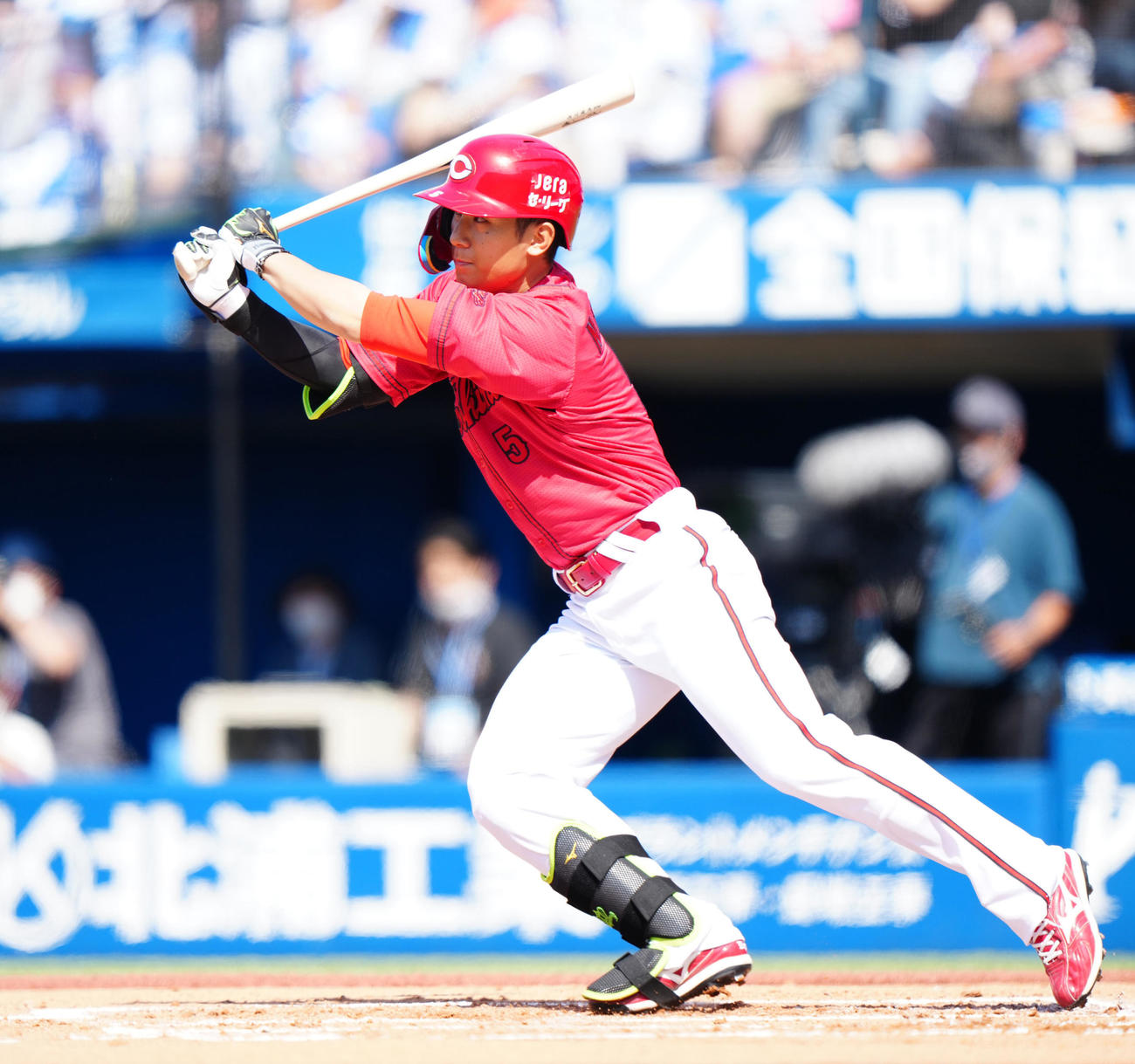 広島西川龍馬（2023年5月4日撮影）