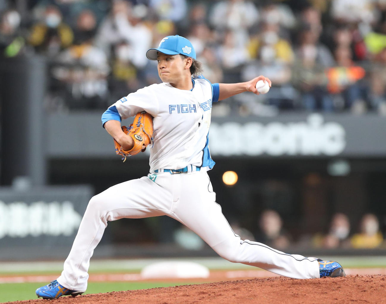 11日阪神戦に2番手で登板した日本ハム福田俊