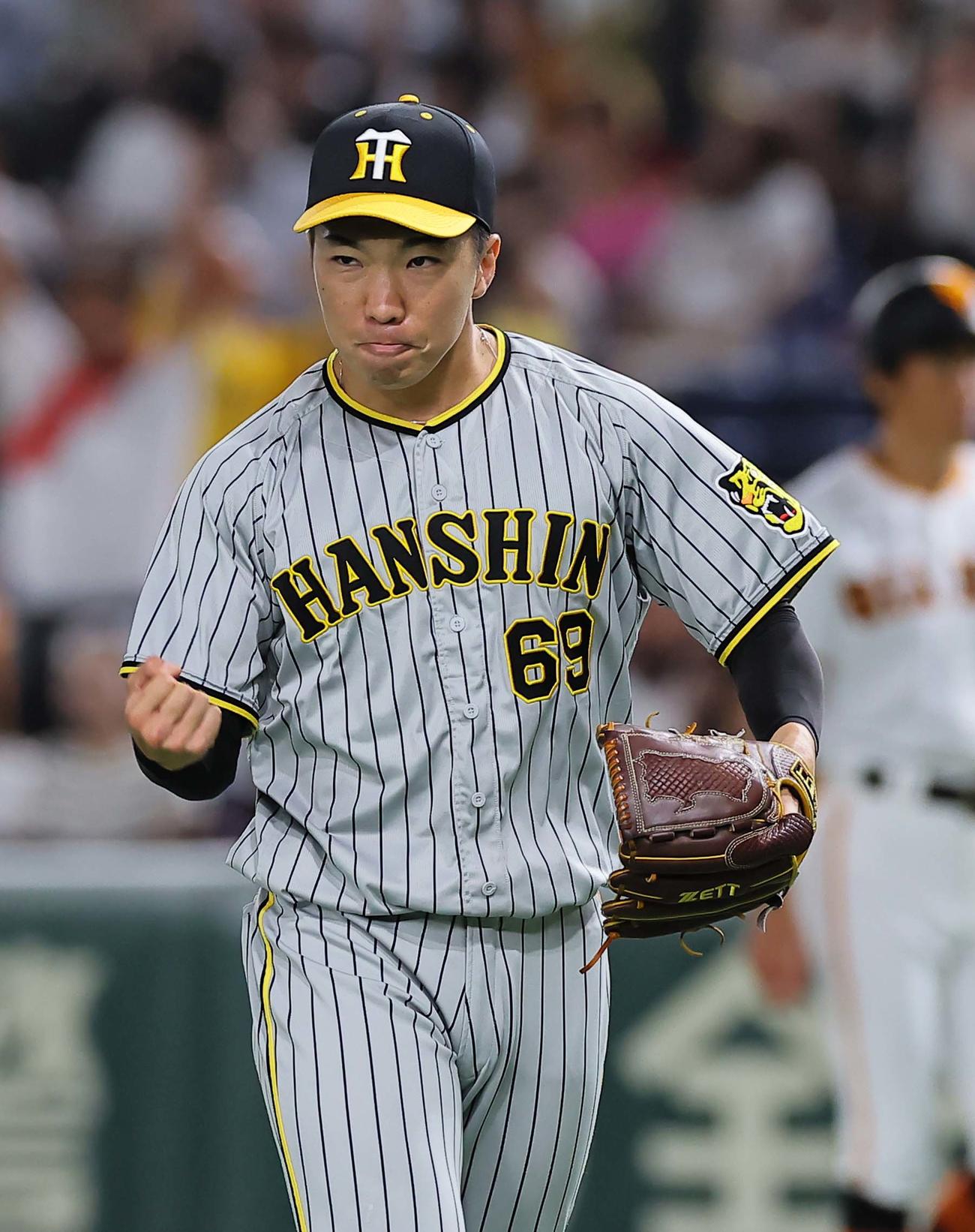 阪神石井大智（2023年6月撮影）