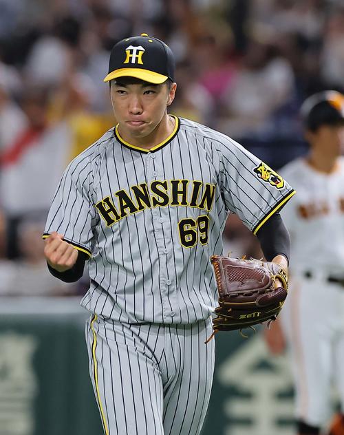 阪神石井大智（2023年6月撮影）
