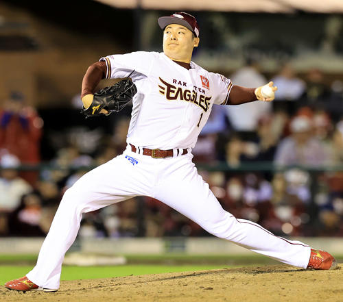 楽天松井裕樹（2023年10月10日撮影）
