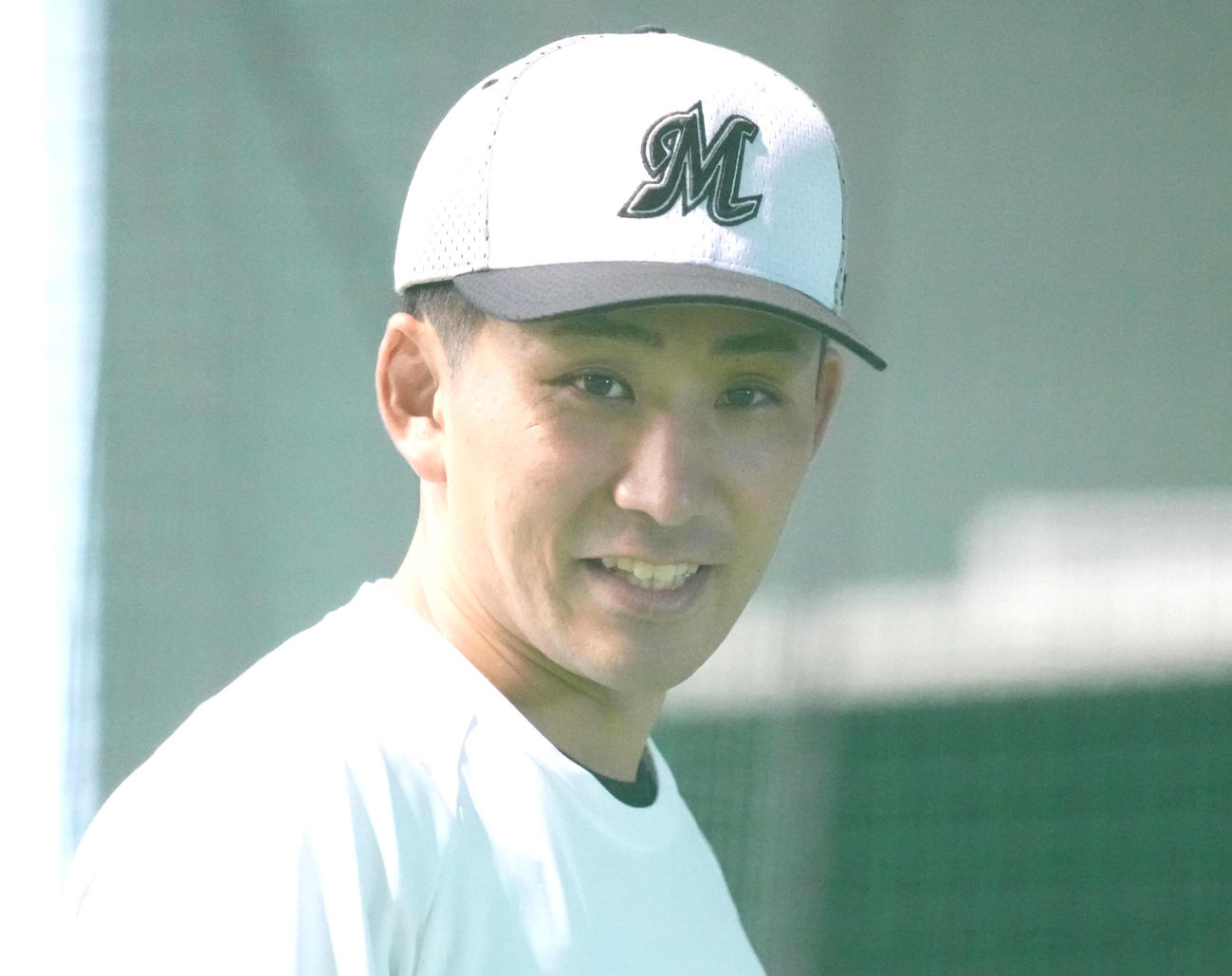 ロッテ小島和哉（2023年10月15日撮影）