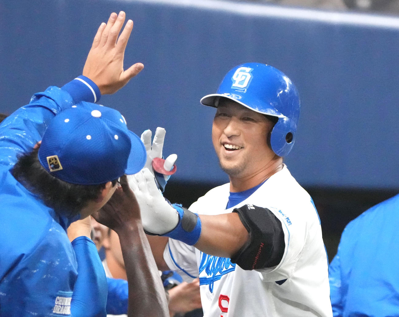 中日中島宏之（2024年3月撮影）
