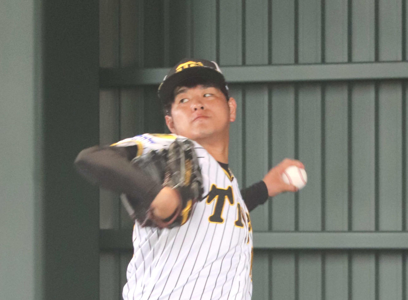 阪神高橋遥人（2024年2月撮影）
