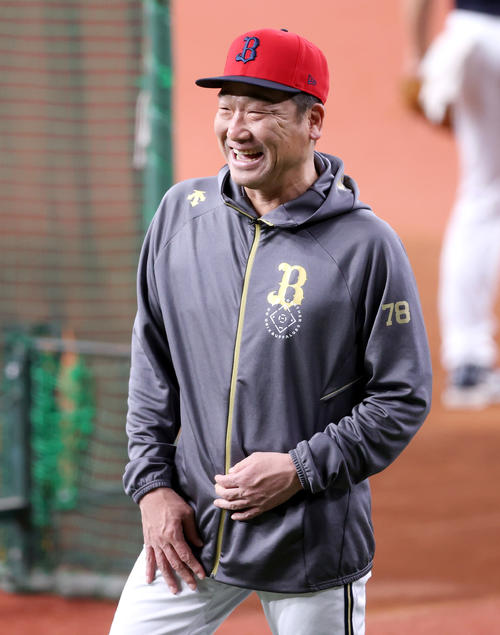 オリックス中嶋聡監督（2024年4月11日撮影）