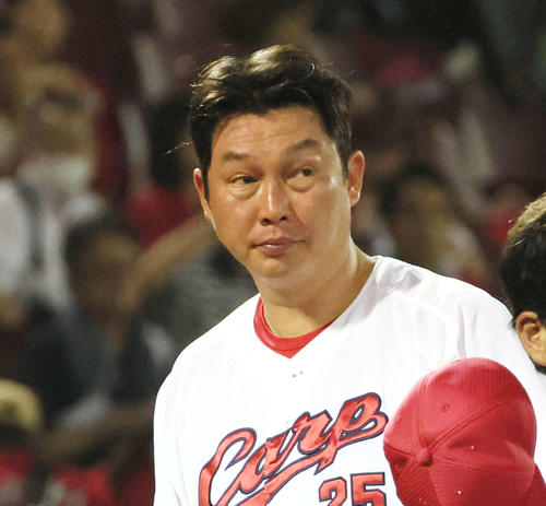 広島新井貴浩監督（2024年7月9日撮影）