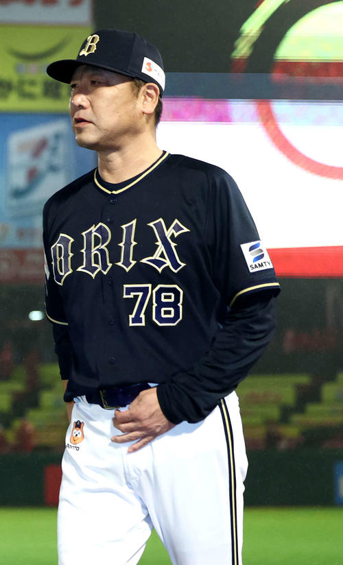オリックス中嶋前監督（2024年10月6日撮影）