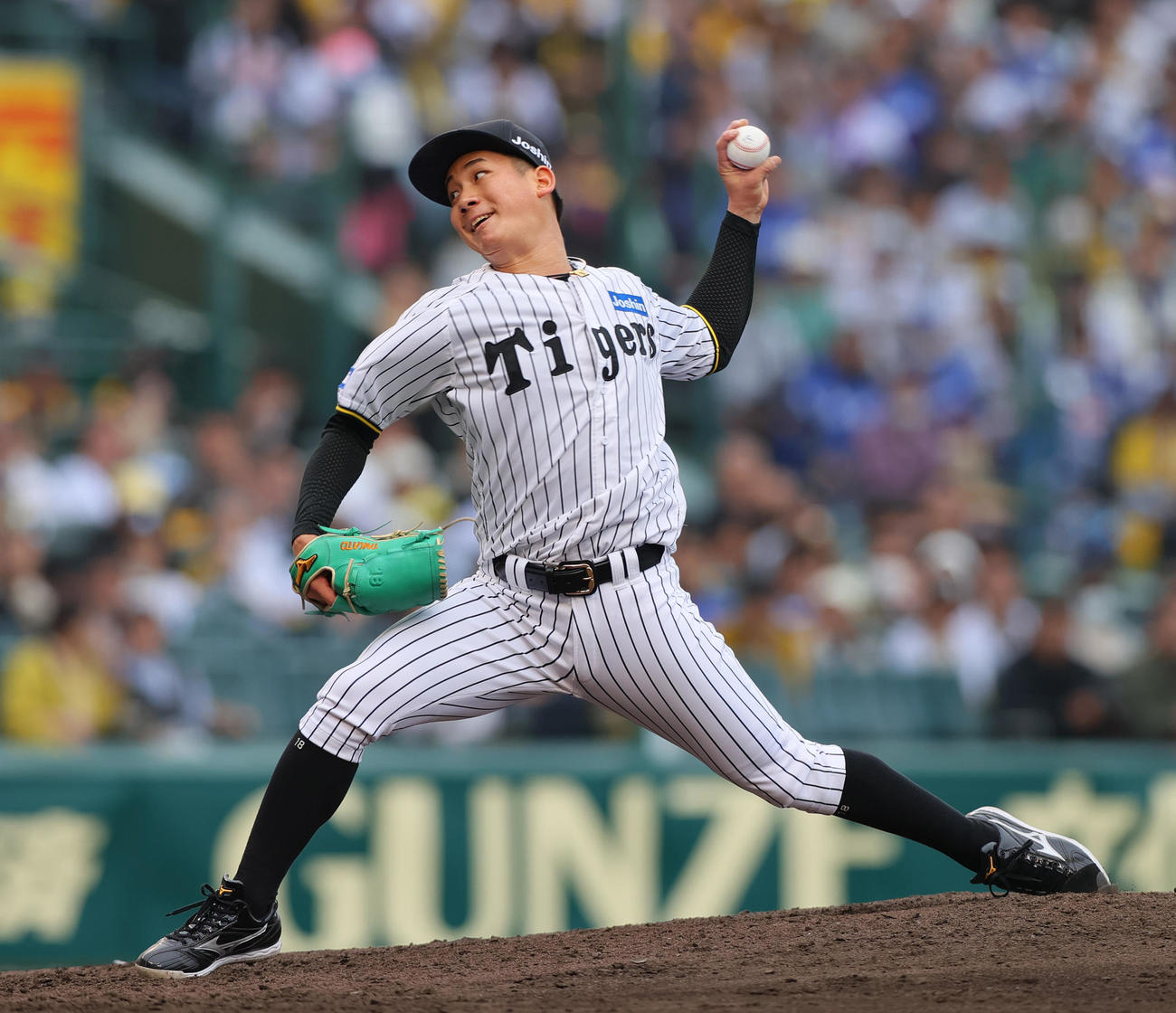 阪神伊原陵人（2025年4月12日撮影）