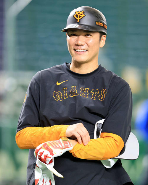 巨人坂本勇人（2025年4月15日撮影）