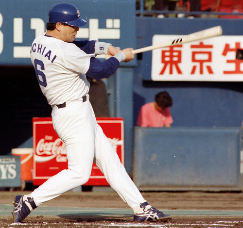 中日落合博満（93年撮影）