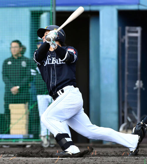 ソフトバンク野村勇（2026年2月撮影）