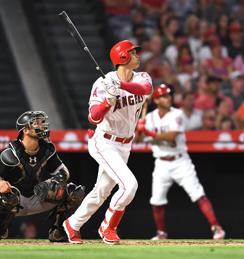 メジャー移籍1年目で打撃フォームを改良した大谷