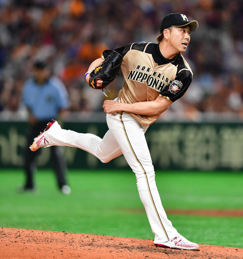 日本ハム宮西尚生（19年7月撮影）