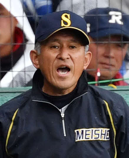 明石商・狭間善徳監督