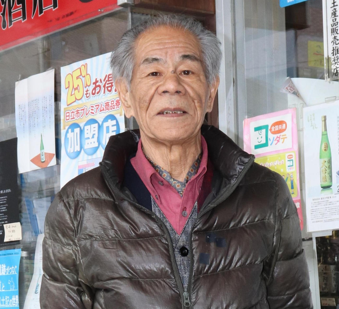 小川屋酒店3代目、小川洋典さん（撮影・古川真弥）