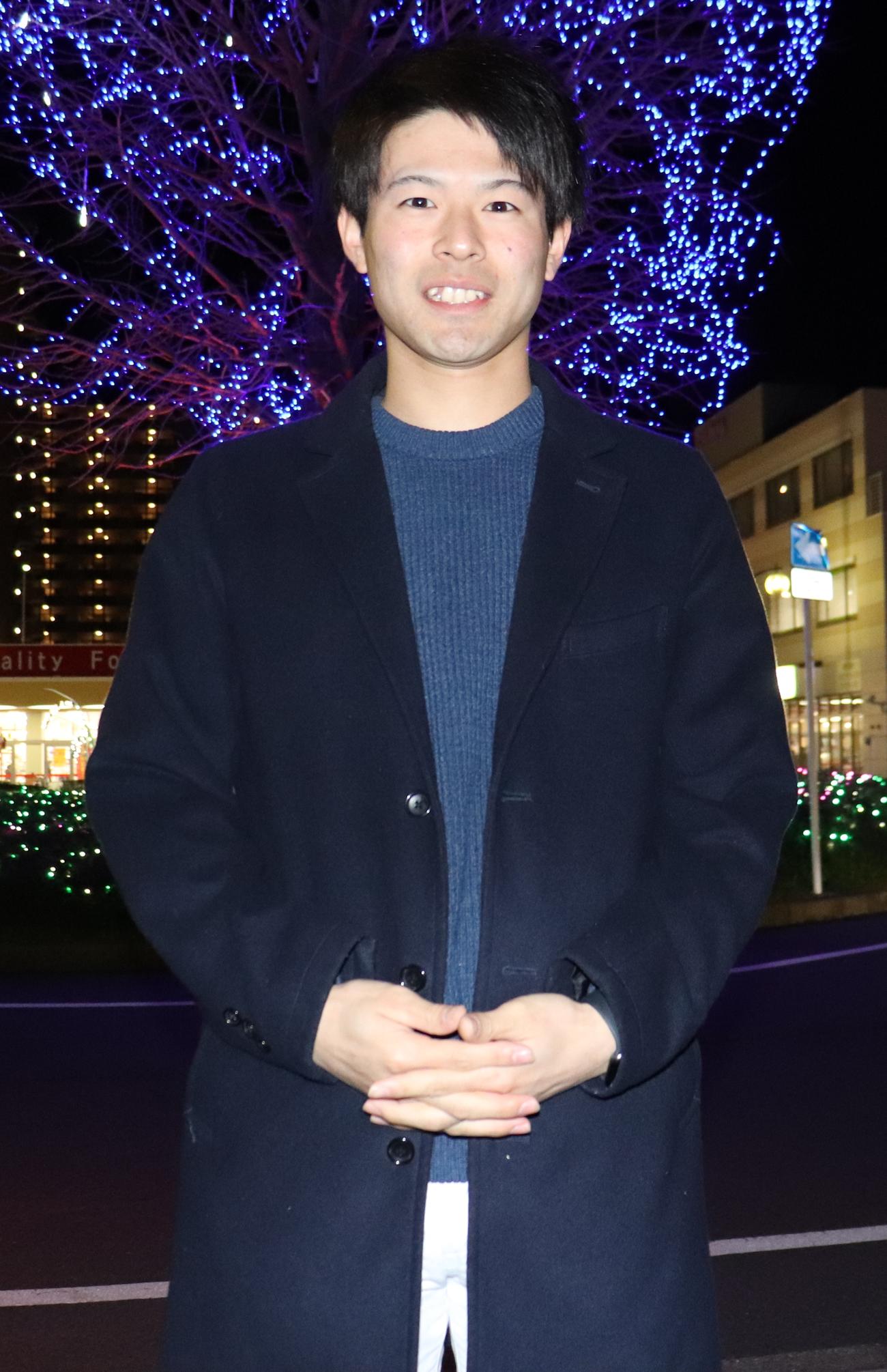 富岡町への思いを語る相沢健生さん