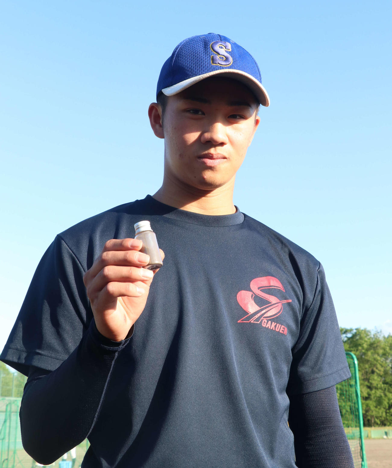 白樺学園のプロ注目右腕、片山楽生投手