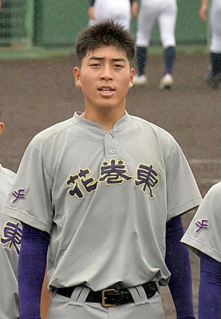 花巻東・水谷公省外野手