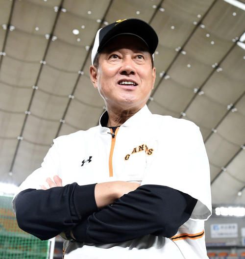 巨人原監督(2020年6月18日撮影)
