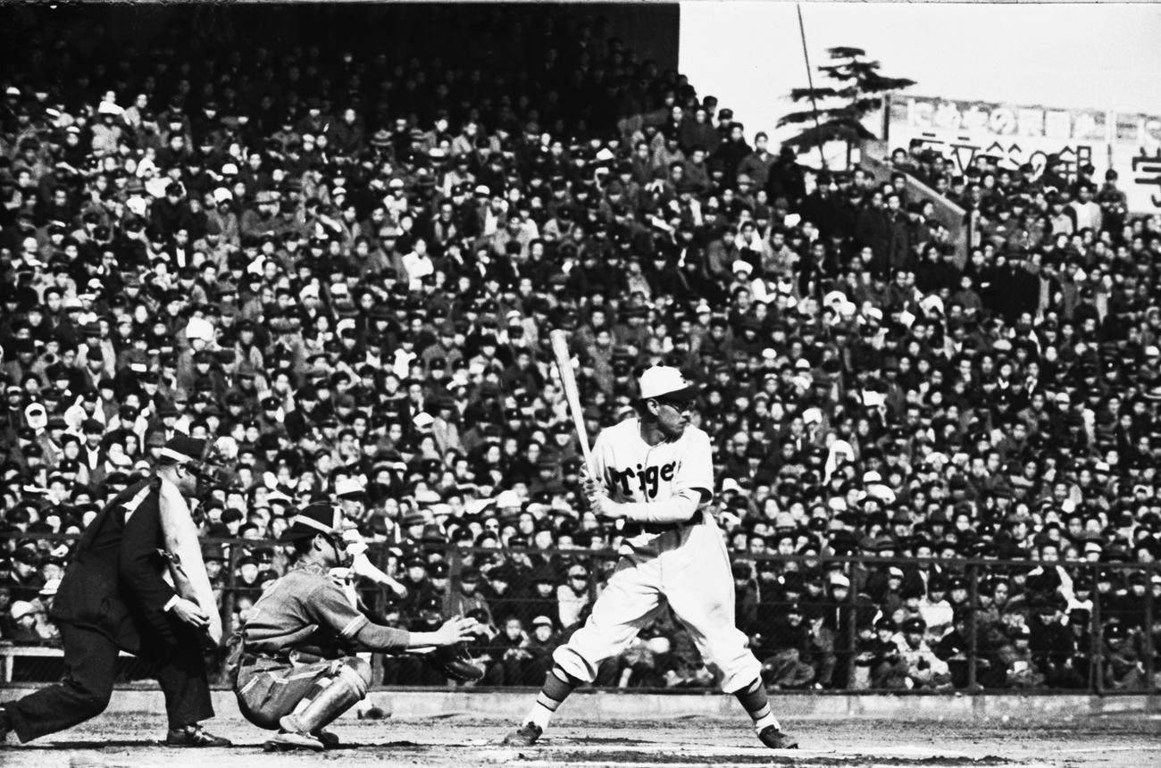 48年、大阪タイガース別当薫