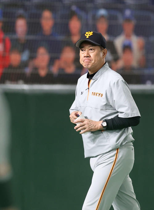 巨人原辰徳監督（20年6月10日撮影）