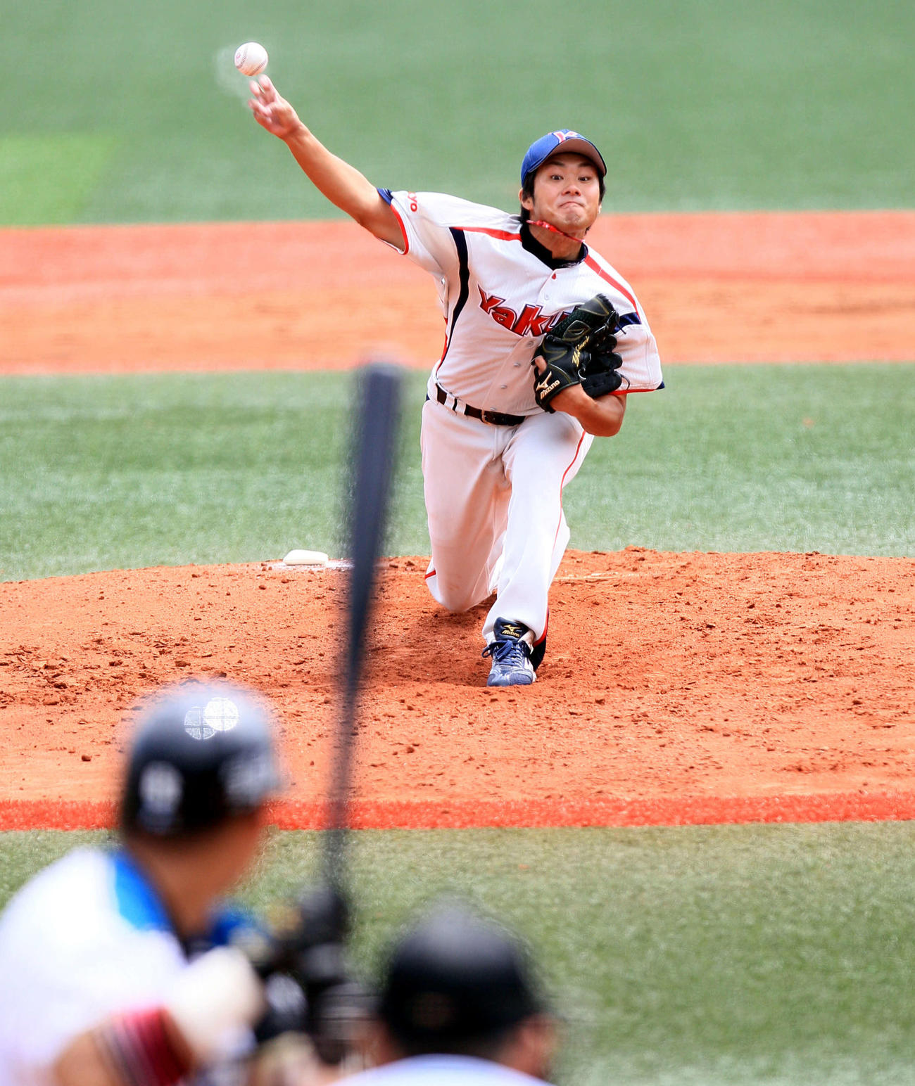 11年7月、オールスター第3戦で全パの中田に投げ込む全セの佐藤由規