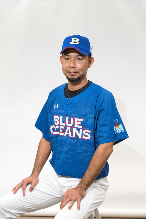 琉球ブルーオーシャンズの比屋根（球団提供）