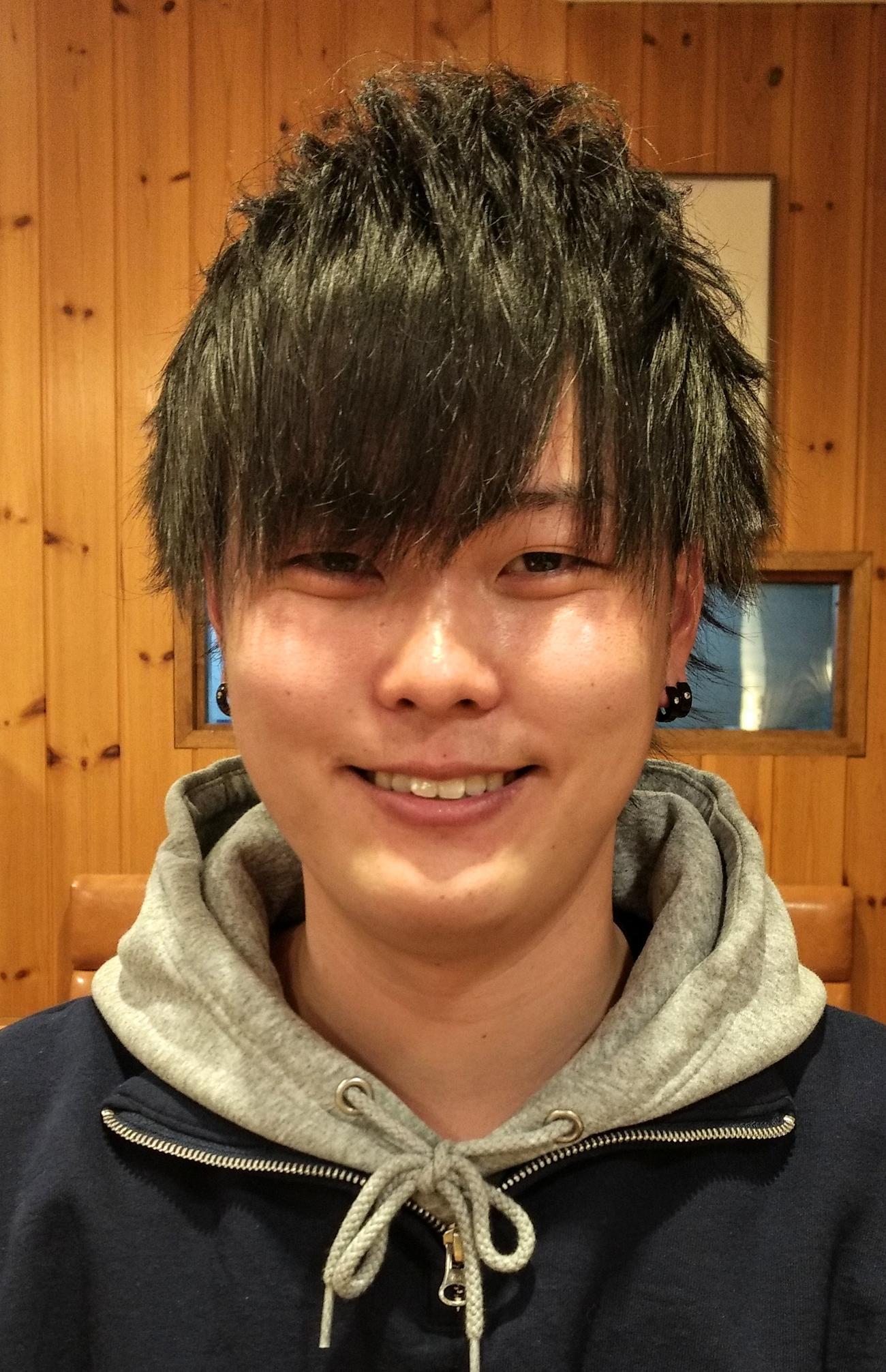 現在の尾形凌さん（22歳、会社員）