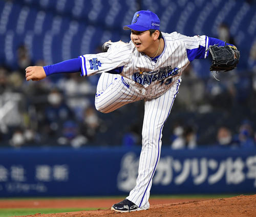 DeNA山崎康晃（2021年4月20日撮影）