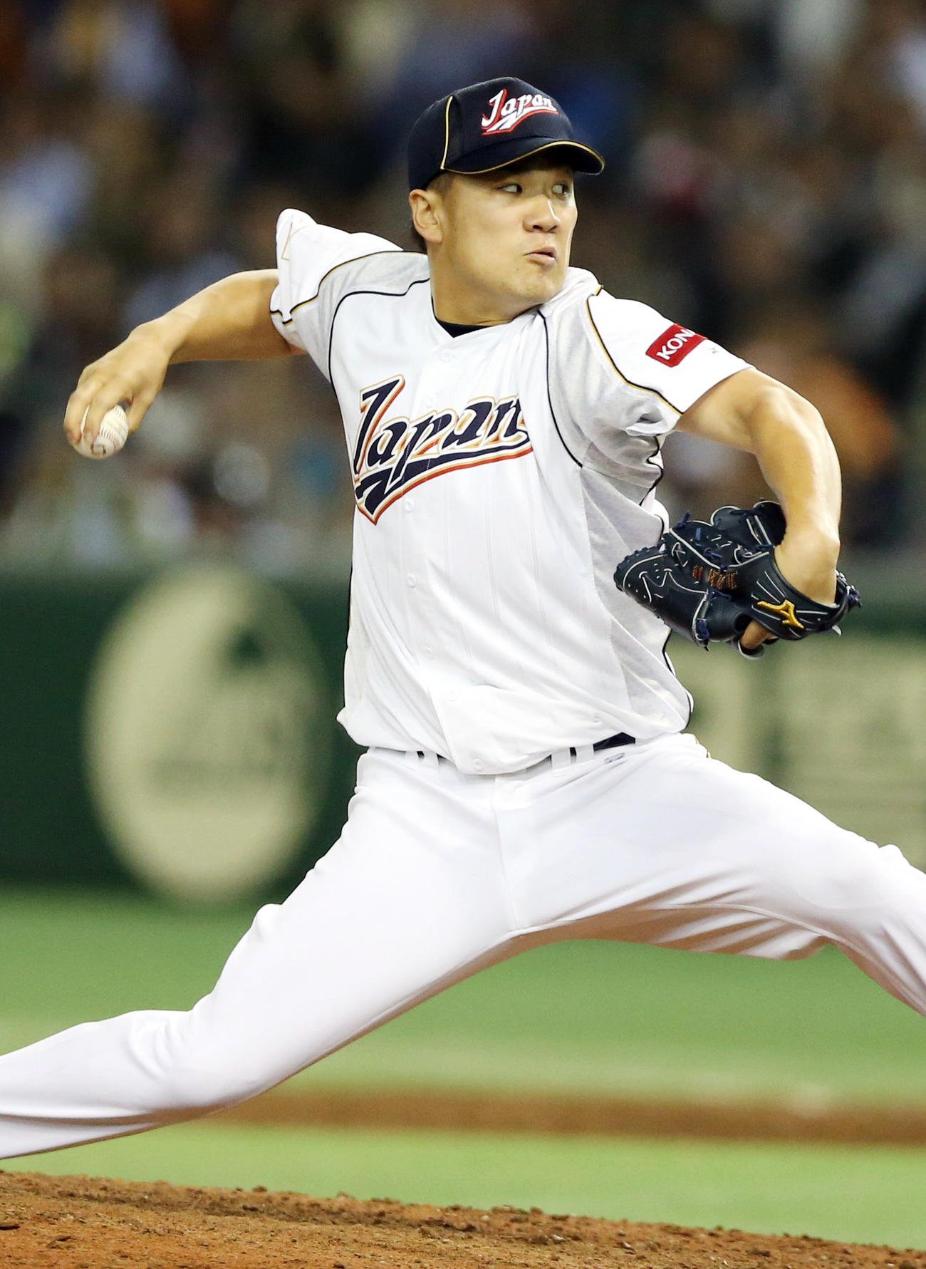 13年3月、WBC2次ラウンドのオランダ戦で5回から登板した田中