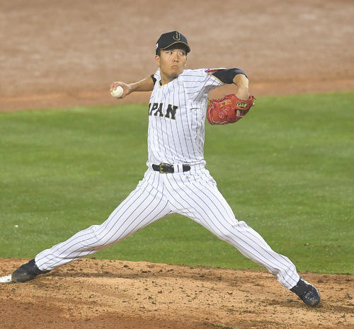17年3月、WBC準決勝・米国戦に2番手で登板した千賀