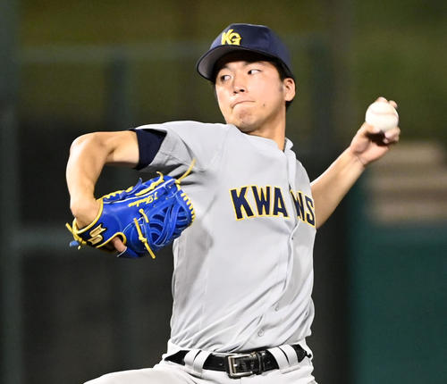 関学大・黒原拓未(2021年5月25日撮影)