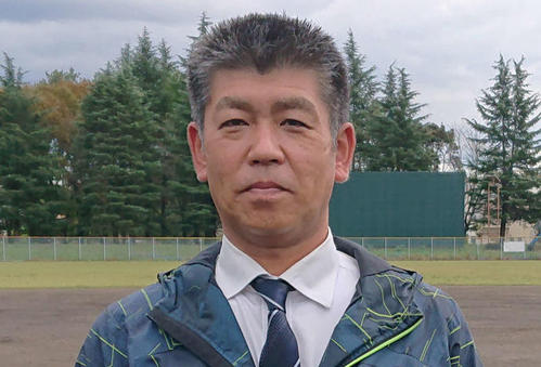 母校・佐野日大の監督に就任してからの4年半を振り返る・元阪神の麦倉監督(撮影・保坂淑子)