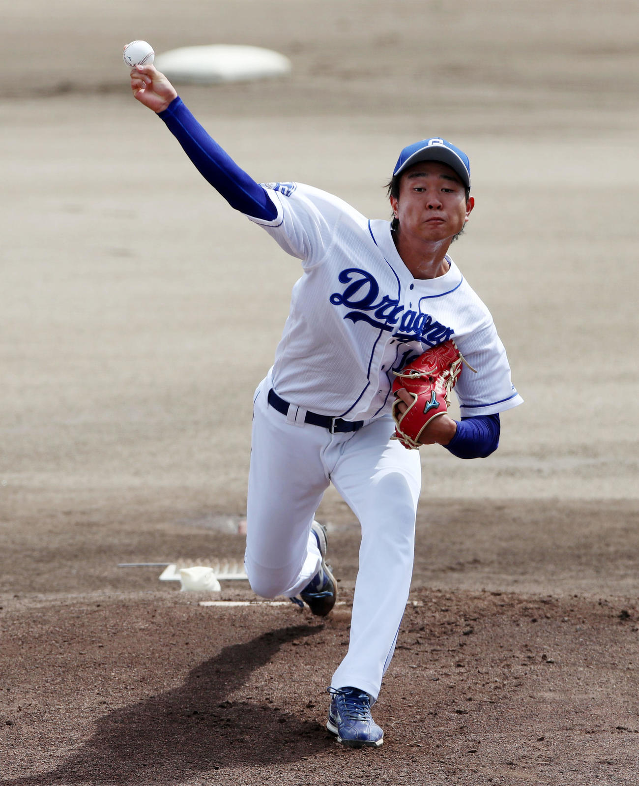 9月18日、ウエスタン・リーグ阪神戦に登板した中日高橋宏