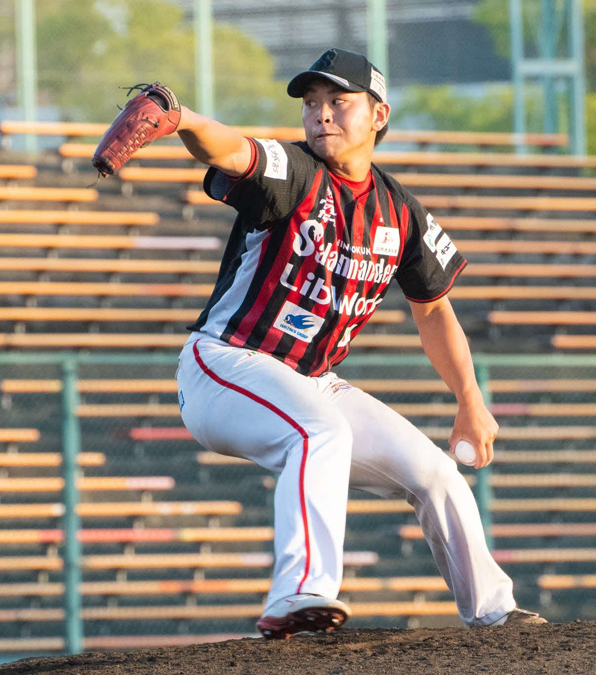九州アジアリーグの火の国サラマンダーズを今季限りで任意引退した芦谷汰貴（球団提供）