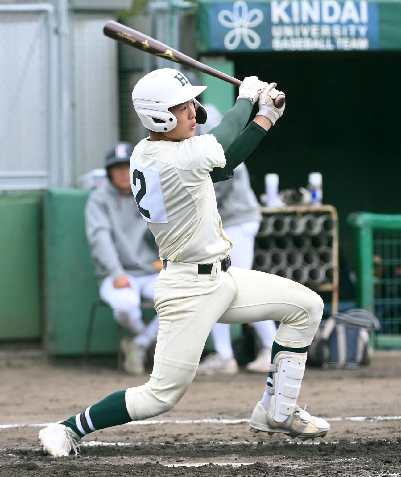 報徳学園・堀柊那（2023年4月5日撮影）