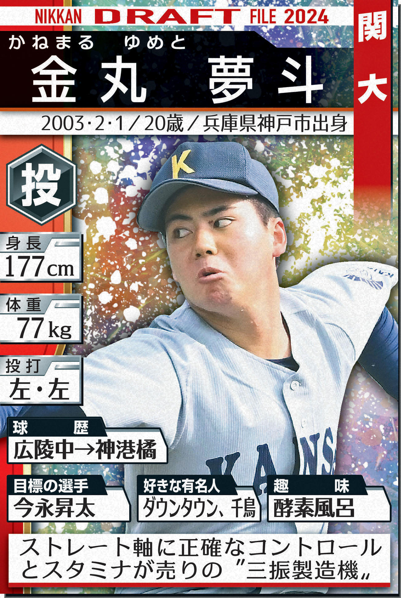 ドラフトファイル：金丸夢斗