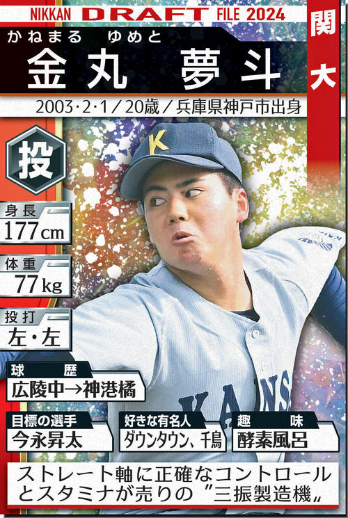 ドラフトファイル：金丸夢斗