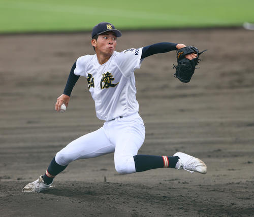 ドラフト指名を待つ神戸弘陵・村上