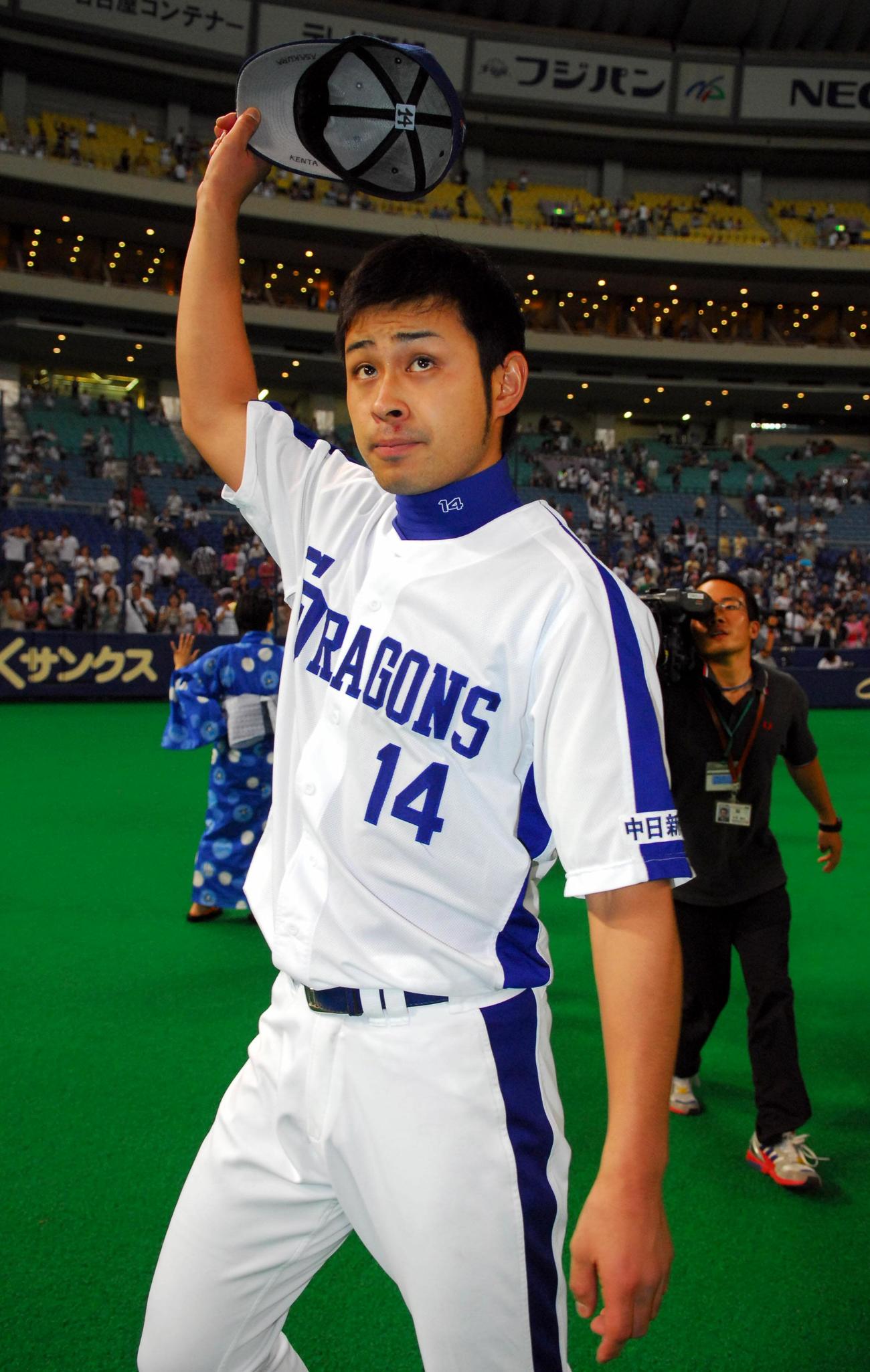 中日時代の朝倉健太氏